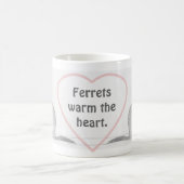 Kundengerechte Frettchen-Tasse - Dimitri - wärmen Kaffeetasse (Mittel)
