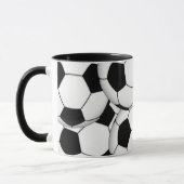 Kundengerechte Fußbälle Tasse (Links)