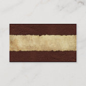 KUNDENGERECHTE Gänseblümchen Geschäfts-Karten des Visitenkarte (Rückseite)