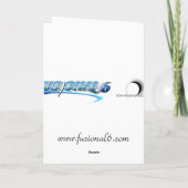 Kundengerechte Geburtstags-Panda-Karte Karte (Rückseite)