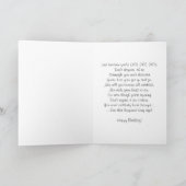 Kundengerechte Geburtstagskarten Karte (Innenseite)