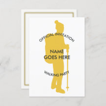 Kundengerechte gehende Party Einladung