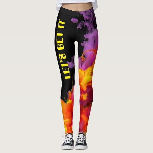 Kundengerechte gelassen uns erhalten ihm Workout Leggings (Vorderseite)