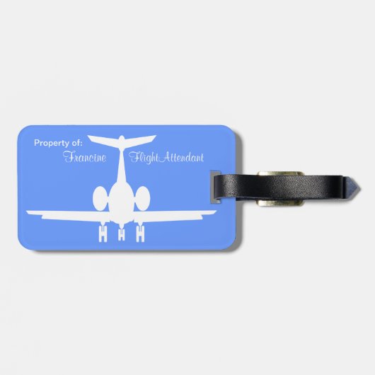 Kundengerechte Gepäckanhänger (Rückseite horizontal)