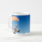 Kundengerechte Gleitschirm-Tasse Kaffeetasse (Vorderseite Links)