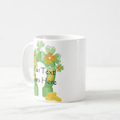 Kundengerechte glückliche HufeisenTassen Kaffeetasse (Vorderseite Links)