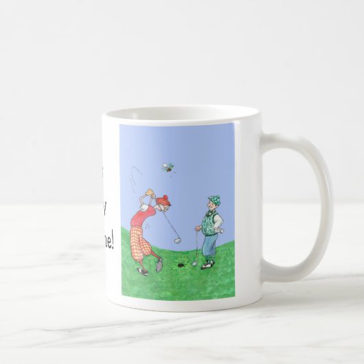 Kundengerechte Golf-Kaffee-Tasse Kaffeetasse (Rechts)