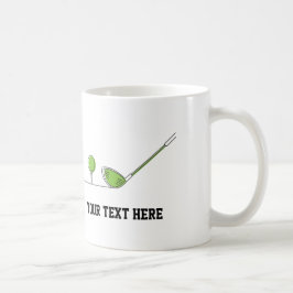 Kundengerechte Golf-Liebhaber-Tasse Kaffeetasse
