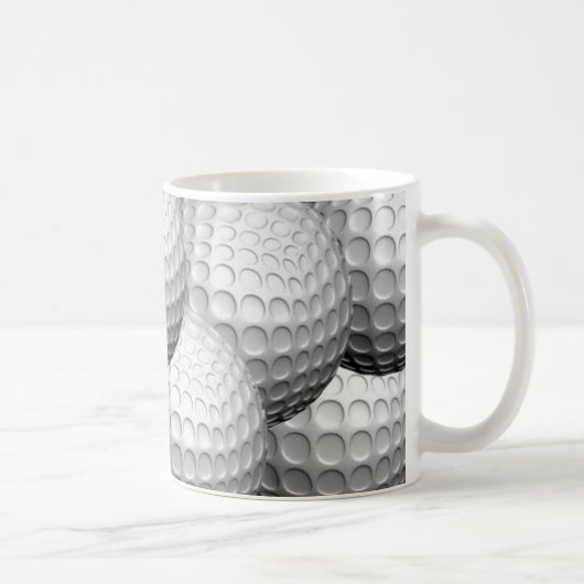 Kundengerechte Golfbälle Tasse (Rechts)