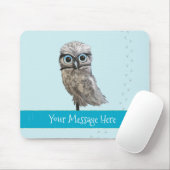 Kundengerechte grabende Eulen-Küstenkunst Mousepad (Mit Mouse)