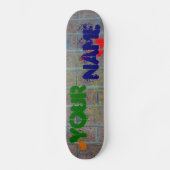 Kundengerechte Graffiti Skateboard (Vorderseite)