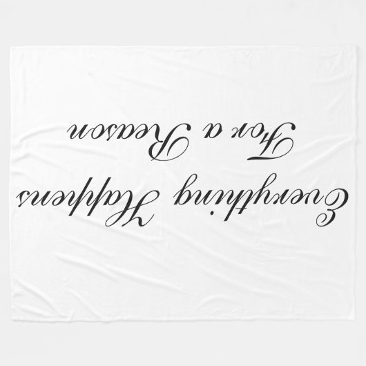 Kundengerechte große Fleece-Decke Fleecedecke (Vorderseite (Horizontal))