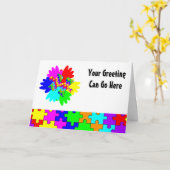 Kundengerechte Hände und Karte (Gelbe Blume)