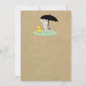 Kundengerechte Häschen-und Einladung (Rückseite)