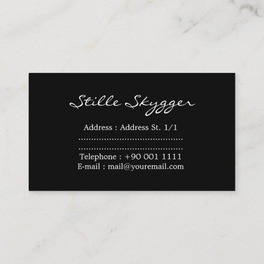 Kundengerechte helle bunte abstrakte Kunst Visitenkarte (Rückseite)