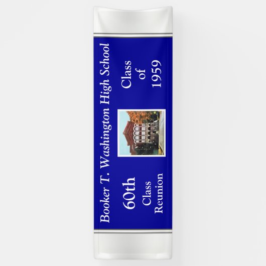 Kundengerechte Highschool Banner (Vertikal)