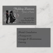 Kundengerechte Hochzeits-Visitenkarten Visitenkarte (Vorne/Hinten)