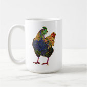 Kundengerechte Huhn-Dame - 15 Unze. Tasse (Links)