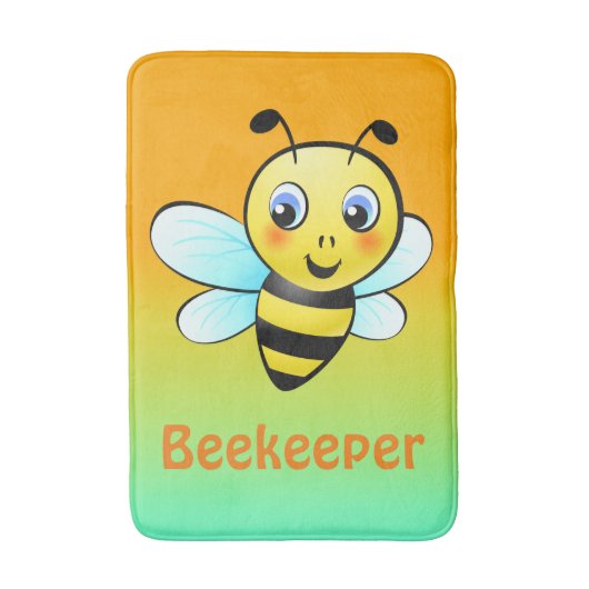 Kundengerechte Hummel Badematte (Vorderseite Vertikal)