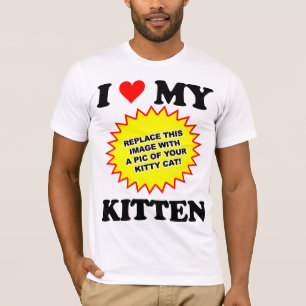 KUNDENGERECHTE i-Liebe mein Kätzchen T-Shirt