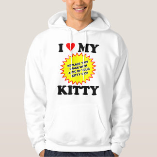KUNDENGERECHTE i-Liebe mein Kitty Hoodie