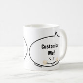 Kundengerechte iamQuotes Kaffeetasse (VorderseiteRechts)