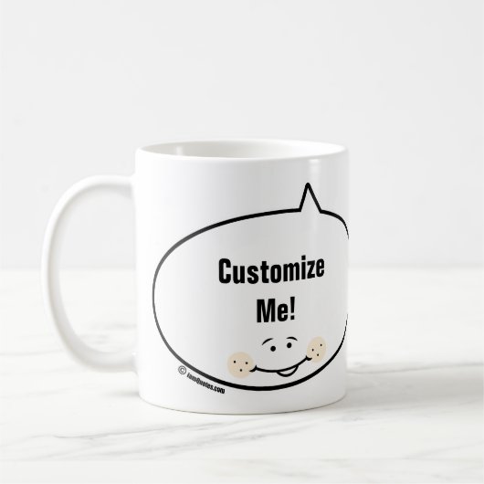 Kundengerechte iamQuotes Kaffeetasse (Links)