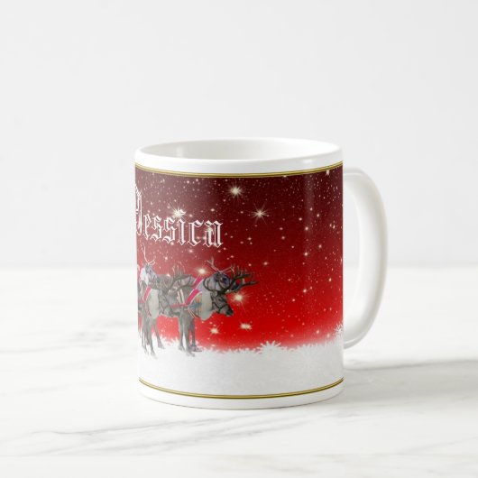 Kundengerechte Kaffee-Tasse Kaffeetasse (VorderseiteRechts)