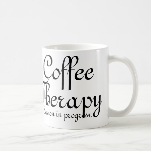 Kundengerechte Kaffee-Therapie-Kaffee-Tasse Kaffeetasse (Rechts)