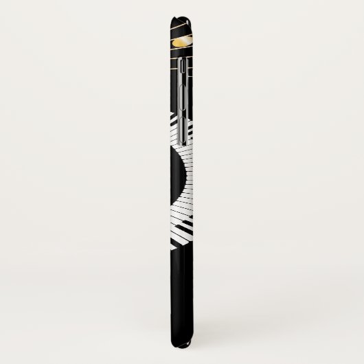 Kundengerechte Klavier-Schlüssel und Case-Mate iPhone Hülle (Hinten/Links)