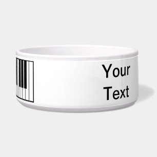 Kundengerechte Klavier-Schüssel Napf