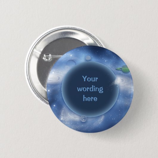 Kundengerechte Knöpfe u. Abzeichen - Raumphantasie Button (Vorne & Hinten)