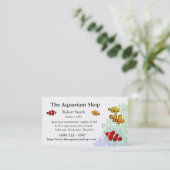 Kundengerechte Korallenriff Clownfish Visitenkarte (Stehend Vorderseite)