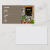 Kundengerechte Küche Visitenkarte (Vorne/Hinten)