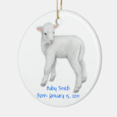 Kundengerechte Lamm-Verzierung Keramik Ornament (Links)