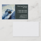 Kundengerechte landschaftliche visitenkarte (Vorne/Hinten)