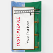 KUNDENGERECHTE LANDSTRASSEN-ANSCHLAGTAFEL 3 x 5 Banner (Vertikal)