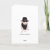 Kundengerechte lustige Haustiere/Katzen/HundWhazup Karte (Rückseite)