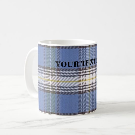 Kundengerechte MacDowall Tartan-Tasse Kaffeetasse (Vorderseite Links)