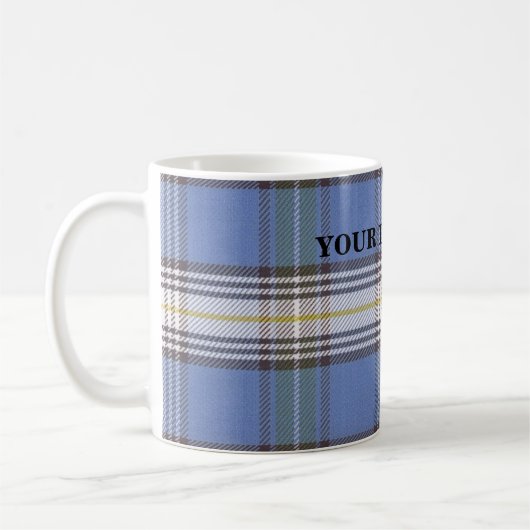 Kundengerechte MacDowall Tartan-Tasse Kaffeetasse (Links)