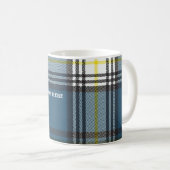 Kundengerechte MacDowall Tartan-Tasse Kaffeetasse (VorderseiteRechts)