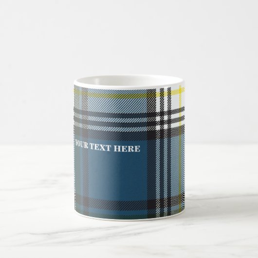Kundengerechte MacDowall Tartan-Tasse Kaffeetasse (Mittel)