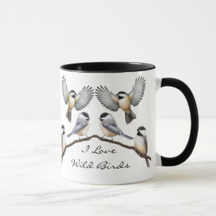 Kundengerechte Menge der Chickadees-Tasse Tasse