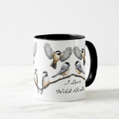 Kundengerechte Menge der Chickadees-Tasse Tasse (VorderseiteRechts)