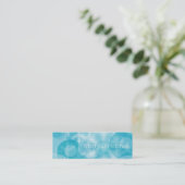 Kundengerechte Minifeiertags-Karte Mini Visitenkarte (Stehend Vorderseite)