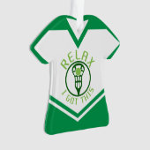 Kundengerechte Namenszahllacrosse-T - Ornament (Vorderseite)