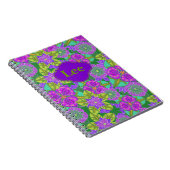 Kundengerechte Notizbuch-Nachtorchideen im Grün Notizblock (Rechte Seite)