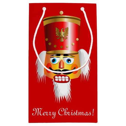 Kundengerechte Nussknacker Kleine Geschenktüte (Rückseite)