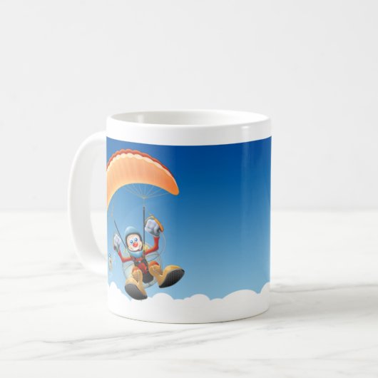 Kundengerechte Paramotor Tasse (Vorderseite Links)