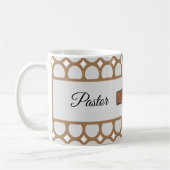 Kundengerechte Pastor-Anerkennungs-Tasse Kaffeetasse (Links)